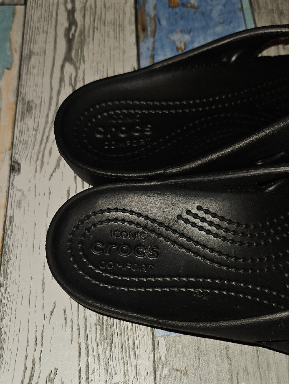 Crocs Ladies Sandals Sz 8 - Picture 4 of 9